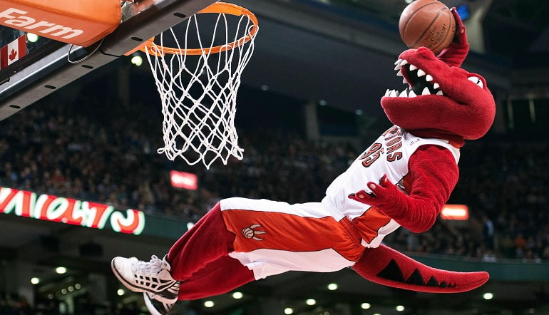 Who is The Raptor - official mascot of Toronto Raptors NBA team